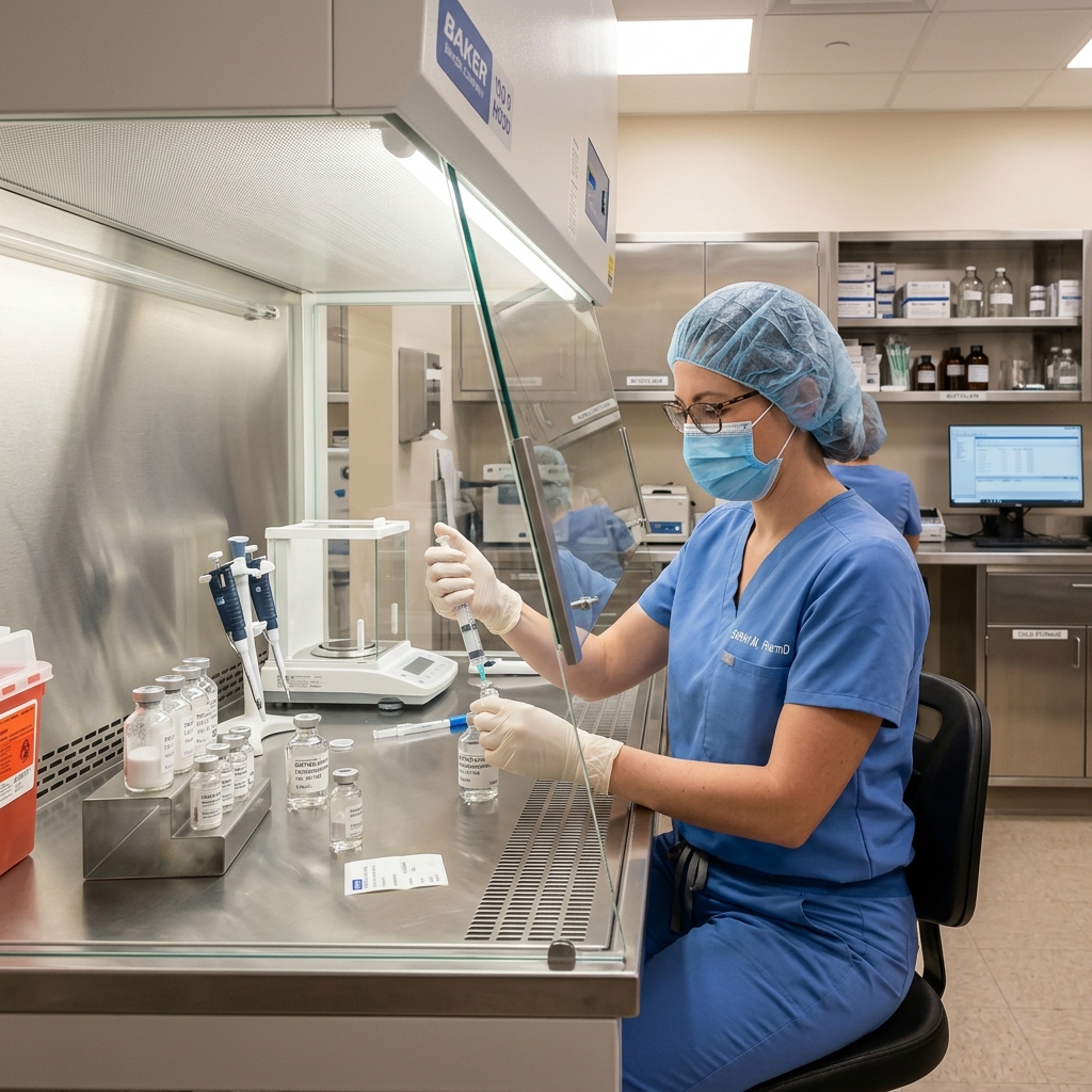 US Licensed Sterile Compounding Pharmacy Setup